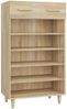 vidaXL Schuhschrank Sonoma-Eiche 60x35x105 cm Holzwerkstoff 812783 Bild 2