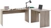 FMD Möbel - TILL - Schreibtisch- Winkelkombination - melaminharzbeschichtete Spanplatte - Eiche Nb - 205 x 76 x 65cm Bild 2