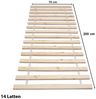 HELO Rolllattenrost Lattenrost Rollrost Holzlatten Bettrost Latten 23 Latten 70x200 cm ( Premium B1 ) Bild 3