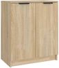vidaXL Schuhschrank Sonoma-Eiche 59x35x70 cm Holzwerkstoff 811424 Bild 2