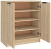 vidaXL Schuhschrank Sonoma-Eiche 59x35x70 cm Holzwerkstoff 811424 Bild 5