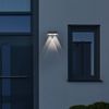 Außenwandleuchte Solar Außenstrahler Solarleuchte LED Solarlampe Bild 2