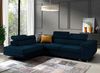 Ecksofa in L-Form Mediolan, L-förmige Eckcouch mit Schlaffunktion, ausziehbares Sofa, 1 Bettzeugbehälter, verstellbare Kopfstützen, (Monolith 77), 72 x 201 cm Bild 2
