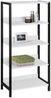 loft24 Standregal Ceno, Badezimmer Regal aus MDF in Metalloptik, Höhe 125 cm Bild 2