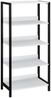 loft24 Standregal Ceno, Badezimmer Regal aus MDF in Metalloptik, Höhe 125 cm Bild 4