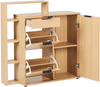 Schuhschrank MIRANI Heller Holzfarbton Bild 4