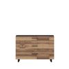 Kommode >Jakobina < in schwarz,braun - 120,1x85,8x41,3cm (BxHxT) Bild 4