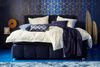 Jockenhöfer Boxspringbett Bella blau, 180x200 cm Bild 3
