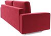 Sofa 3-Sitzer BELANO mit Schlaffunktion Rot Bild 2