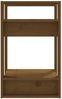 vidaXL Bücherregal/Raumteiler Honigbraun 41x35x57 cm Massivholz Kiefer 813857 Bild 4