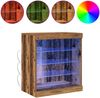 vidaXL LED-Sideboard Altholz 60,5 x 37 x 67 cm Holzwerkstoff 863042 Bild 4