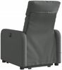 vidaXL Massagesessel mit Aufstehhilfe Dunkelgrau Stoff 3206709 Bild 5