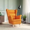 vidaXL Sessel Dunkelgelb 74x84x100 cm Stoff 4016904 Bild 3