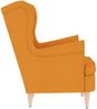 vidaXL Sessel Dunkelgelb 74x84x100 cm Stoff 4016904 Bild 5