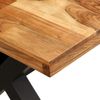 vidaXL Esstisch Massivholz Akazie und Mango 180x90x76 cm 245640 Bild 4