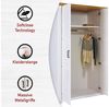 Inter Link Drehtürenschrank Maluno (1-St) Kiefer Massiv, Soft-Close, BxTxH: ca. 215,60 x 64 x 208 cm Bild 3