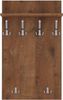 AKKE Garderobenhalter, MAXIGroße Garderobe Verchromte Haken 2mm PVC Kantenumleimung Bild 4