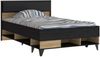 Jugendbett LYA 120 x 200 cm Bett in Mauvella / Cabezone Eiche, Forte Bild 3