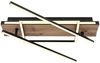 LED Deckenleuchte, Holzoptik, Dreh-Schwenkbar, L 120 cm Bild 4