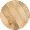 vidaXL Beistelltisch 45 x (45-62) cm Massivholz Mango und Gusseisen 247587 Bild 3