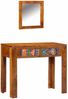 vidaXL Schminktisch Braun 90 x 45 x 75 cm Massivholz Akazie 4016522 Bild 2