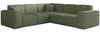 Ecksofa Designersofa CELES PREMIUM in Stoff Scala Forest Seite Universal Bild 2