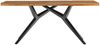 Tisch Tables & Co. Teak und Metall 160 x 90 x 76 cm Schwarz Bild 4