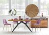 Tisch Tables & Co. Teak und Metall 160 x 90 x 76 cm Schwarz Bild 2