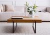 Couchtisch Eiche 90x90x35 natur geölt LOUNGE COLLECTION #03 Bild 3