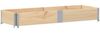 vidaXL Paletten-Aufsatzrahmen 150x50 cm Massivholz Kiefer 4010293 Bild 2