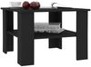 vidaXL Couchtisch Schwarz 60x60x42 cm Holzwerkstoff 800208 Bild 3