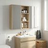 vidaXL Badezimmer-Wandschrank mit Regal Sonoma-Eiche 30 x 14 x 70 cm 889329 Bild 5