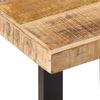 vidaXL Bank 160 cm Raues Mangoholz und Stahl 4006413 Bild 5