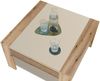 Couchtisch >Feli< Schublade, kaschmir, Evoke Eiche Dekor - 70x42x70cm (BxHxT) Bild 3