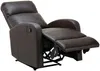 Vente-unique - Relaxsessel Fernsehsessel - Kunstleder - Braun - ISAO Bild 5