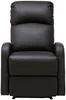 Vente-unique - Relaxsessel Fernsehsessel - Kunstleder - Braun - ISAO Bild 3
