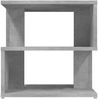 vidaXL Beistelltisch Betongrau 40x40x40 cm Holzwerkstoff 806296 Bild 4
