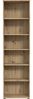 FORTE Tempra2 Regal, Holzwerkstoff, Braun, 54 x 197,5 x 34,8 cm Bild 2