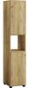 VCM Badmöbel Hochschrank Flandu 916915 Honig-Eiche H. 153 x B. 31 x T. 30 cm Bild 2