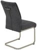 Schwingstuhl Ina XL / INES S XL, Mikrofaser, Anthrazit, 50 x 99 x 66 cm Bild 4