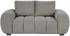 Vente-unique - BERENIA Couchgarnitur Stoff Grau - B 105 cm x H 81 cm x L 168 cm196 cm Bild 5