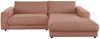 KAWOLA Sofa MADELINE Ecksofa Cord rost Longchair rechts 85 x 190 x 270 cm Bild 2