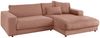 KAWOLA Sofa MADELINE Ecksofa Cord rost Longchair rechts 85 x 190 x 270 cm Bild 5