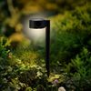 Lumineo LED Solarleuchte, Farbwechsel, warmweiß, LED Solar Außenleuchte 30cm Kunststoff Warmweiß Bild 3