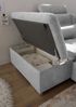 U-Form Wohnlandschaft Schlaffunktion - Hellgrau - Medan XXL Bild 4