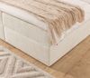 Boxspringbett Schlafzimmerbett BINETA 120x200cm Stoff Coral Grau Bild 4
