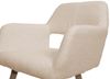 Esszimmerstuhl HWC-A50 II, Stuhl Küchenstuhl Polsterstuhl, Holz Stoff/Textil Bouclé (450g/m²) FSC® ~ beige Bild 5