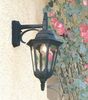 Außenleuchte, Wandlampe, Laterne, ALU-Druckguss Glas, H 48 cm Bild 2