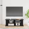 vidaXL TV-Ständer Schwarz Eichen-Optik 96 x 35 x 33,5 cm 8000397 Bild 4