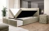 Boxspringbett Amelie mit LED und Stauraum 160x200 Beige H4 (100kg+) Bild 5